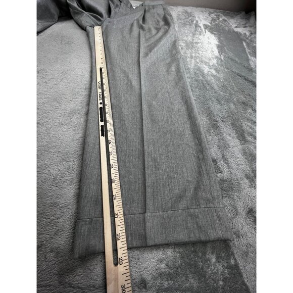 Hart Schaffner Marx Mens 38X28.5 Wool Gray Dress Pants RN130132 Golf Grandpa - Picture 6 of 13